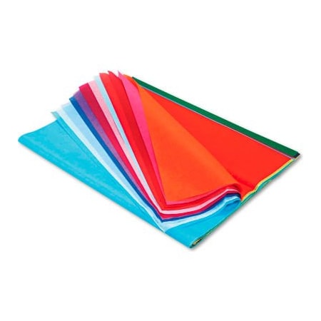 Pacon Corporation Pacon Spectra Art Tissue, 10 lbs., 20 x 30, 20 Assorted Colors, 20 Sheets/Pack 58506